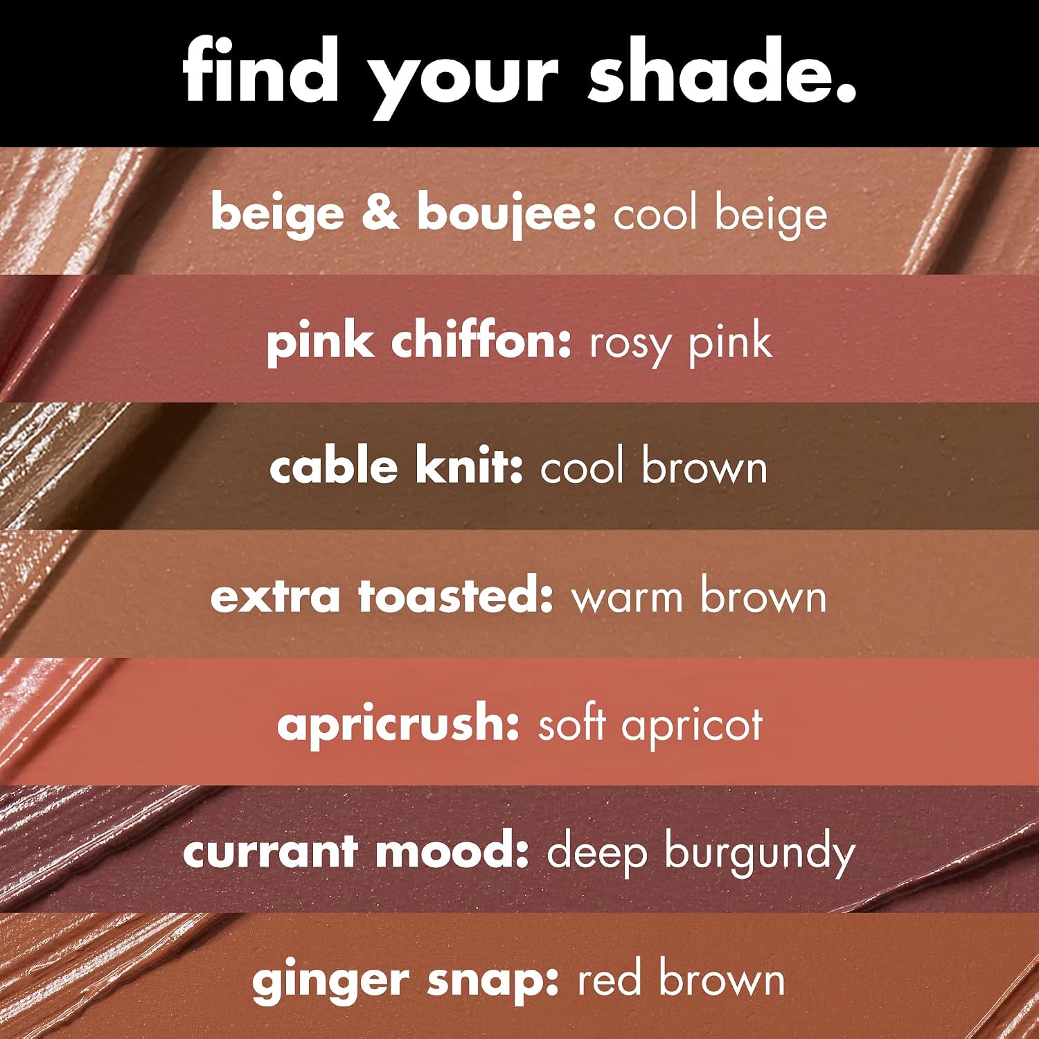 e.l.f. Liquid Matte Eyeshadow. Liquid-to-Powder. Beige & Boujee | Soft-Matte Finish. High-Pigment Color. Crease-Resistant Long-Lasting Wear. Buildable & Blendable. Vegan & Cruelty-Free