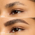 e.l.f. Micro-Fine Brow Pencil. Deep Brown | Waterproof Brow Color & Spoolie For Shaping Brows & Creating A Feathered Natural-Looking Finish. Vegan & Cruelty-Free