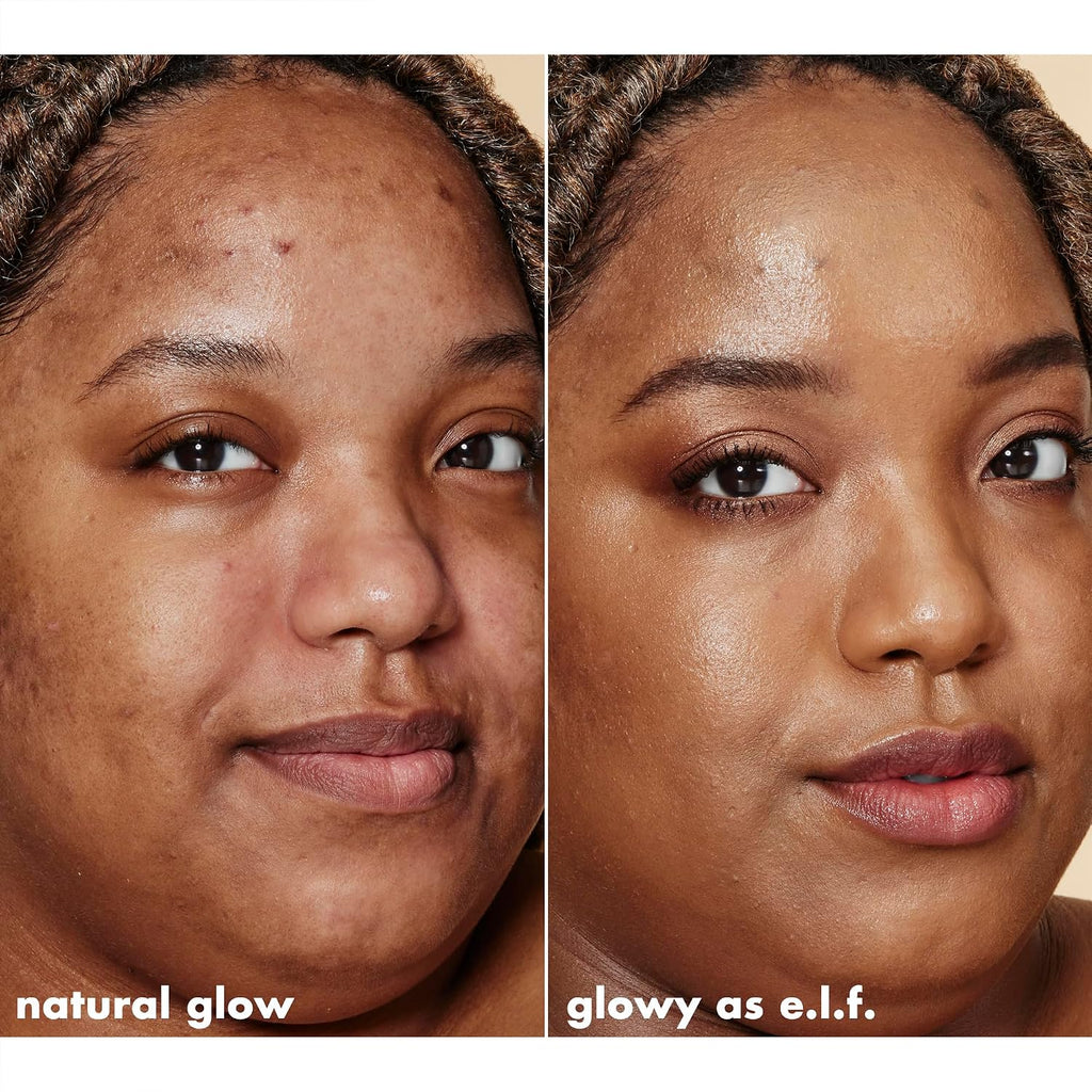 e.l.f. Halo Glow Liquid Filter. Hydrating Complexion Boost. 5 Medium/Tan | Soft Focus. Luminous Natural Glow for Face & Body. Infused with Hyaluronic Acid & Squalene. Vegan & Cruelty-Free