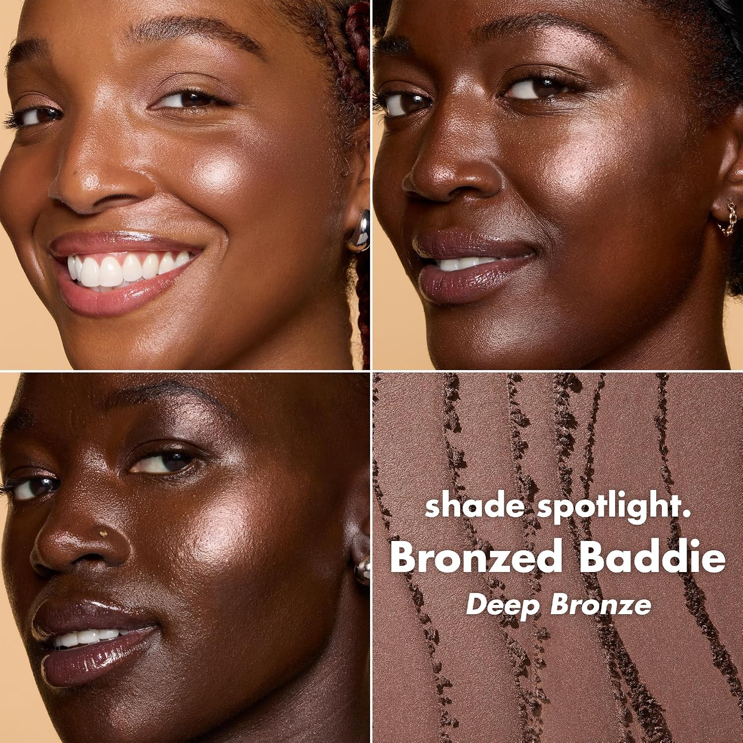 e.l.f. Halo Glow Silky Powder Highlighter. Long-Lasting Luminous Face Finish. Cake-Resistant With Micro-Shimmer. Vegan & Cruelty-Free. Bronzed Baddie
