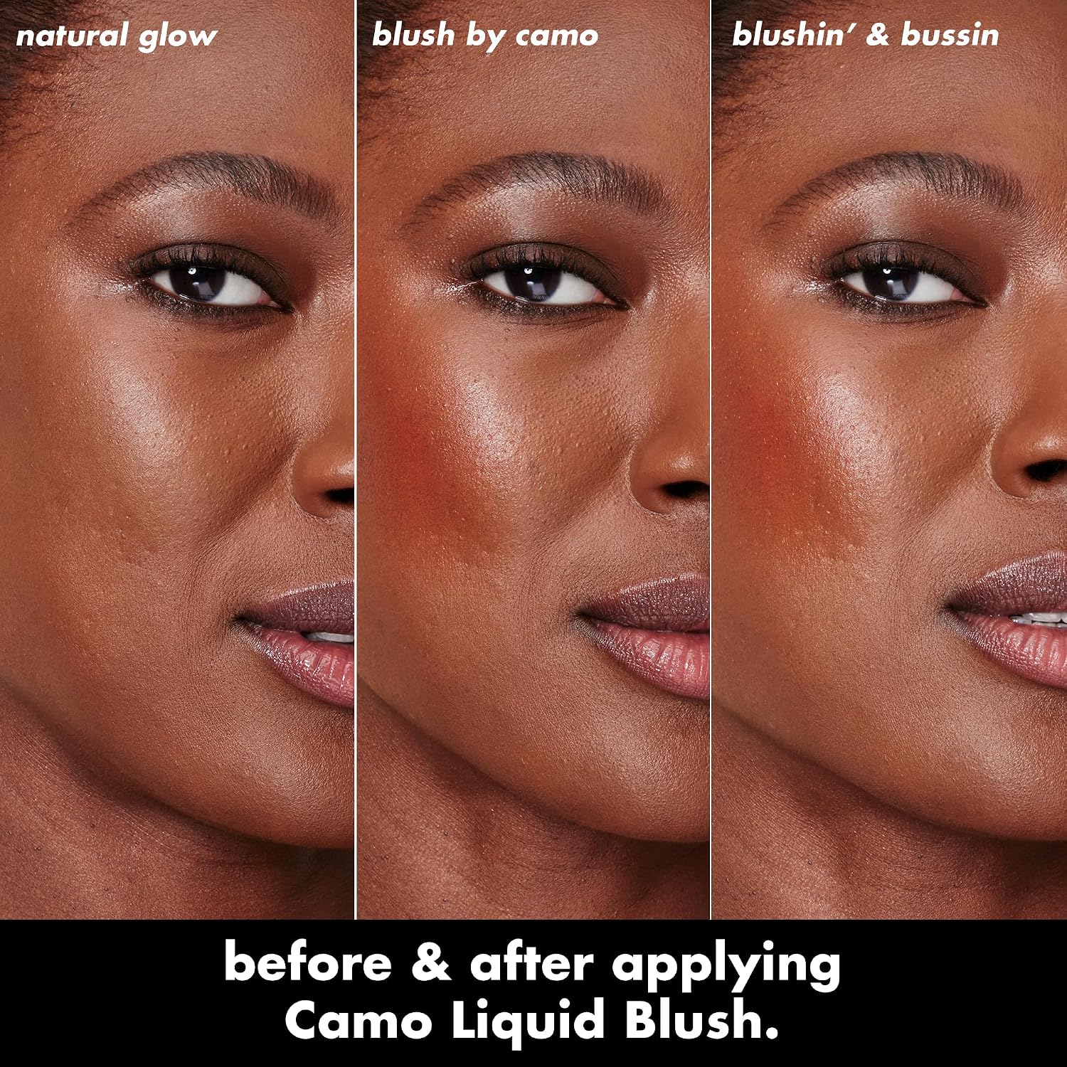 e.l.f. Camo Liquid Blush. Buildable & Blendable. Pinky Promise | Lightweight Liquid Formula. Long-Lasting Wear. High-Pigment Color. Smooth Application. Buildable. Vegan & Cruelty-Free