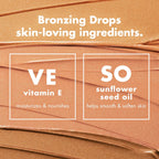 e.l.f. SKIN Bronzing Drops. Pure Gold (Golden Bronze Shimmer) | Liquid Face Tinted Serum with Vitamin E & Sunflower Oil. Shimmer Finish. Vegan & Cruelty-Free. Pure Gold