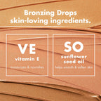 e.l.f. SKIN Bronzing Drops. Pure Gold (Golden Bronze Shimmer) | Liquid Face Tinted Serum with Vitamin E & Sunflower Oil. Shimmer Finish. Vegan & Cruelty-Free. Pure Gold