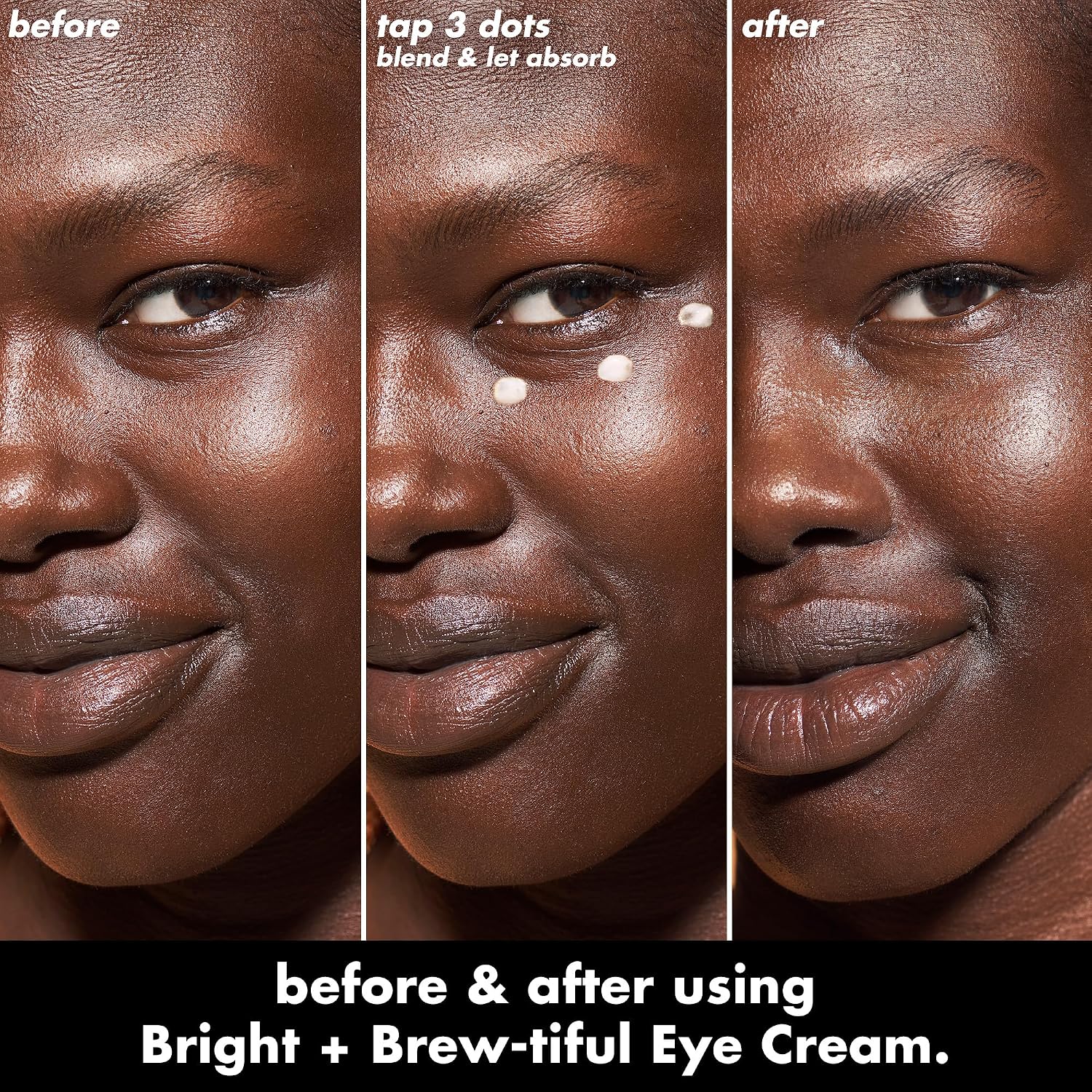 e.l.f. SKIN Bright + Brew-tiful Eye Cream. Helps Brighten Appearance Of Undereye Dark Circles & Repair Puffiness. Vegan & Cruelty-Free